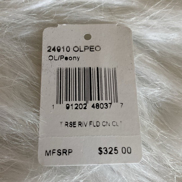 Coach Pink Tea Rose Rivets Foldover Chain Crossbody - Picture 8 of 9